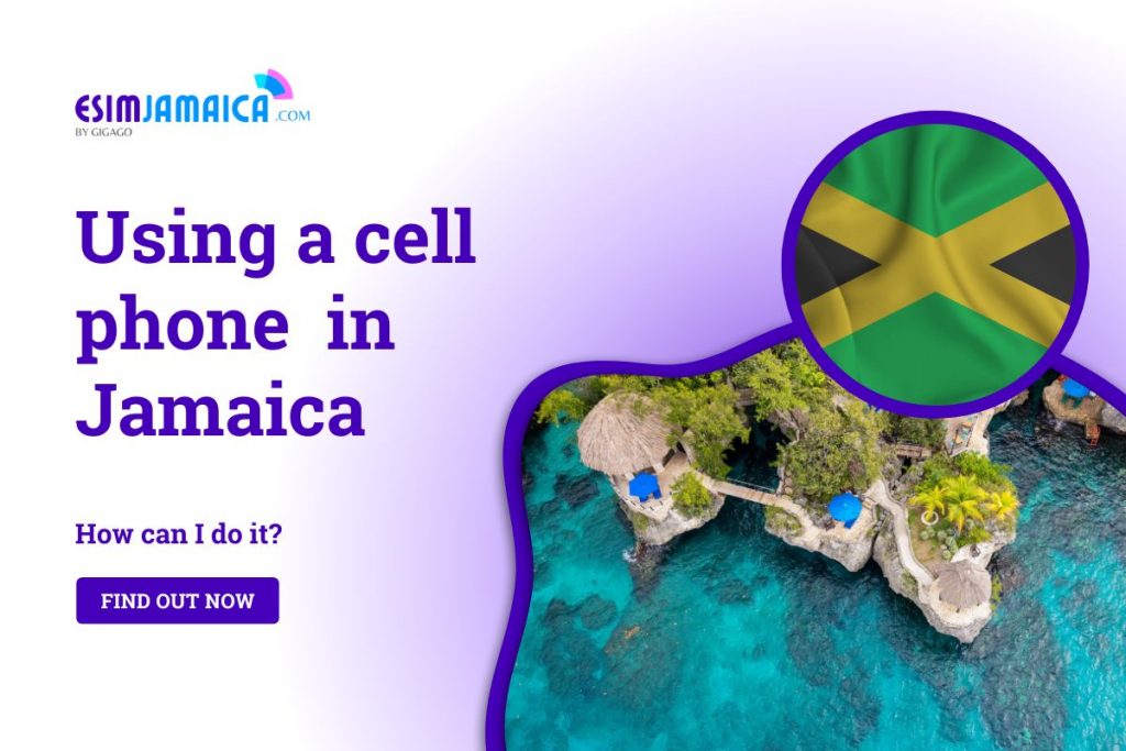 Using a cell phone in Jamaica feature picture